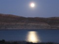 UT: Moonrise at Quail Creek State Park