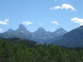 WY:   Teton Mountains From Near Driggs, ID